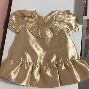 Gold Janie and Jack Dress